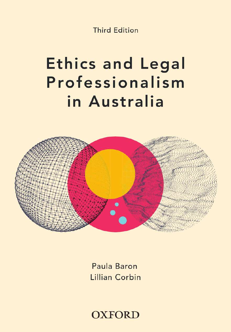 Ethics and Legal Professionalism in Australia e3