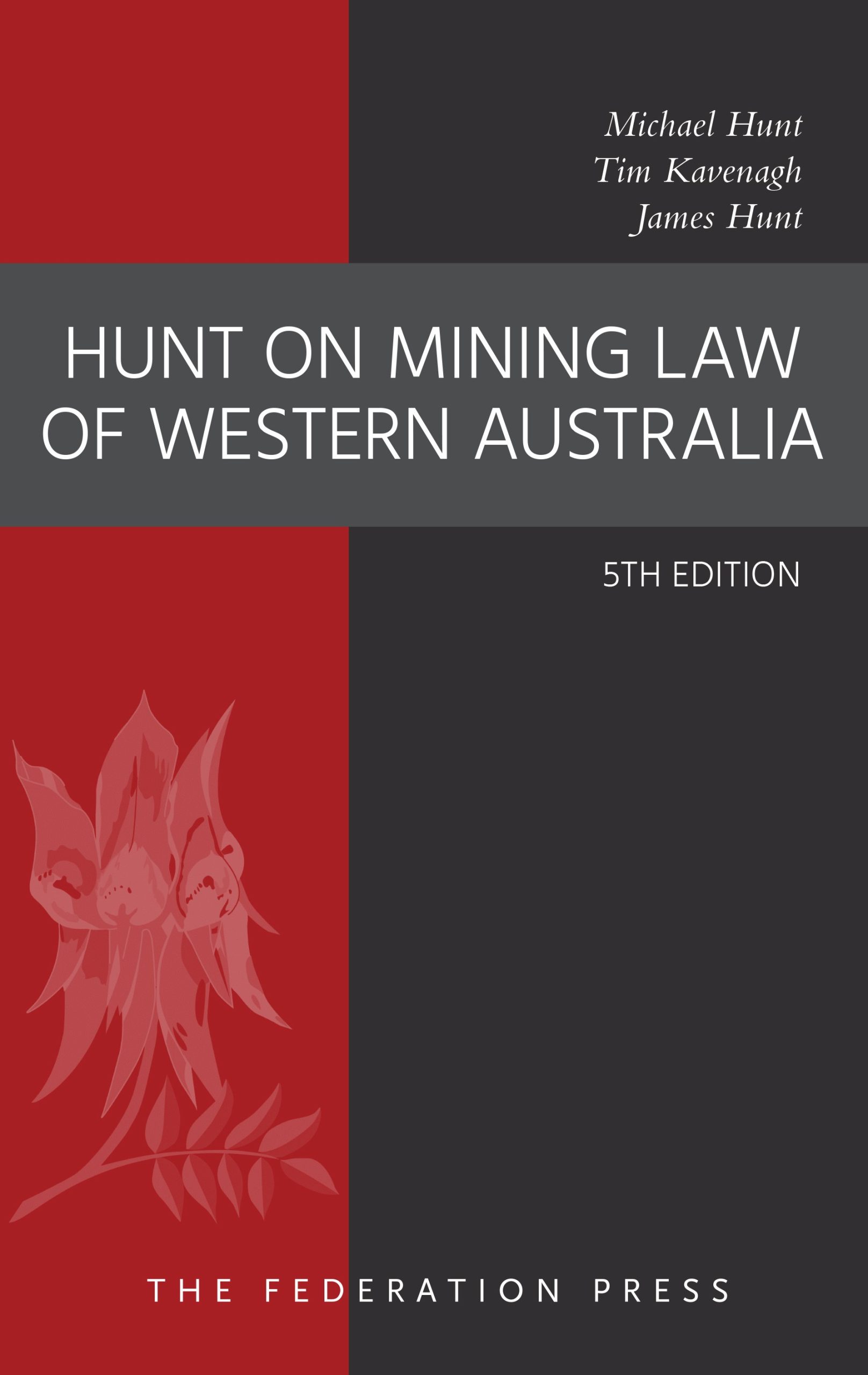 Hunt on Mining Law of Western Australia e5