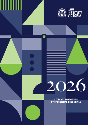 2026 LIV Diary Directory: Professional Essentials (Insert)