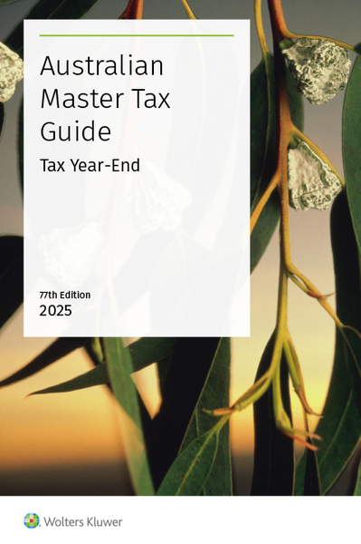 Australian Master Tax Guide Tax Year End 2025 e77
