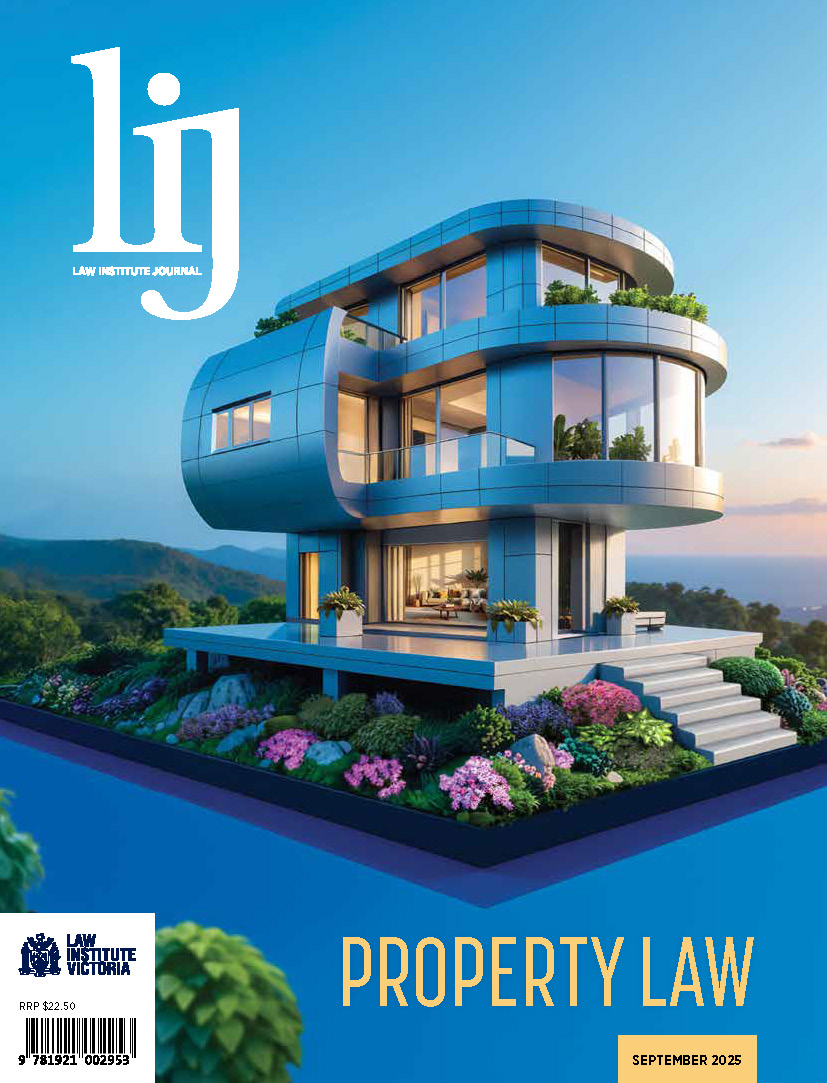 Law Institute Journal: August 2025 (Hardcopy)