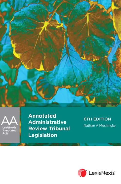 Annotated Administrative Review Tribunal Legislation e6