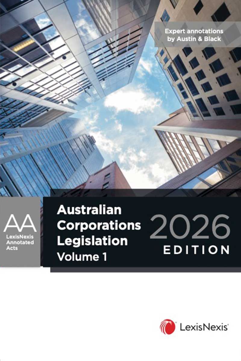 Australian Corporations Legislation 2026 (2 Vols)