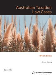 Australian Taxation Law Cases e19