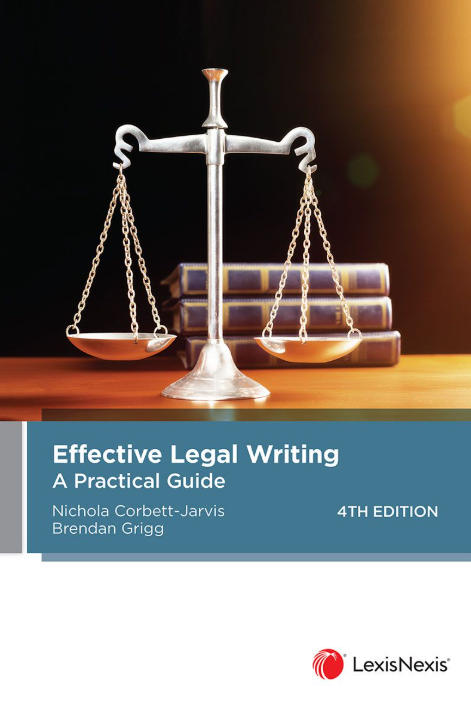Effective Legal Writing: A practical guide e4