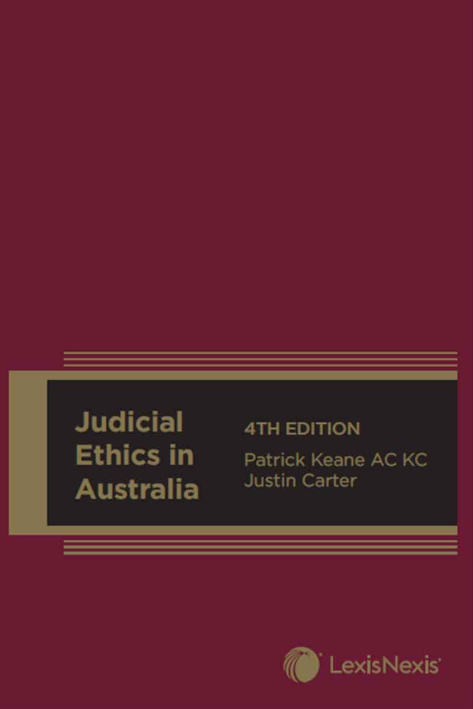 Judicial Ethics in Australia e4