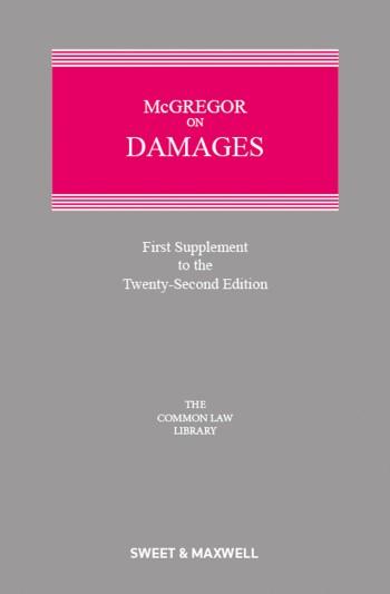 McGregor on Damages e22, 1st Supplement