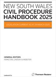 NSW Civil Procedure Handbook 2025