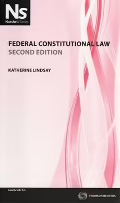 Federal Constitutional Law - Nutshell (2nd edition)